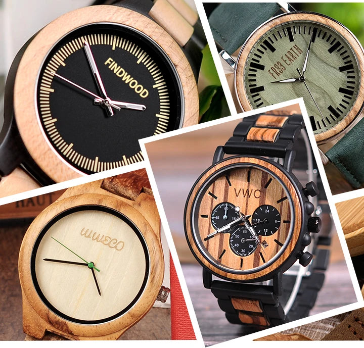 Personalized Gift Brand Logo MESSAGE Engraved Carved Laser Charge on Wood Watches Name Customize Service ONLY No Watch