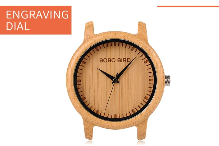 Personalized Gift Brand Logo MESSAGE Engraved Carved Laser Charge on Wood Watches Name Customize Service ONLY No Watch