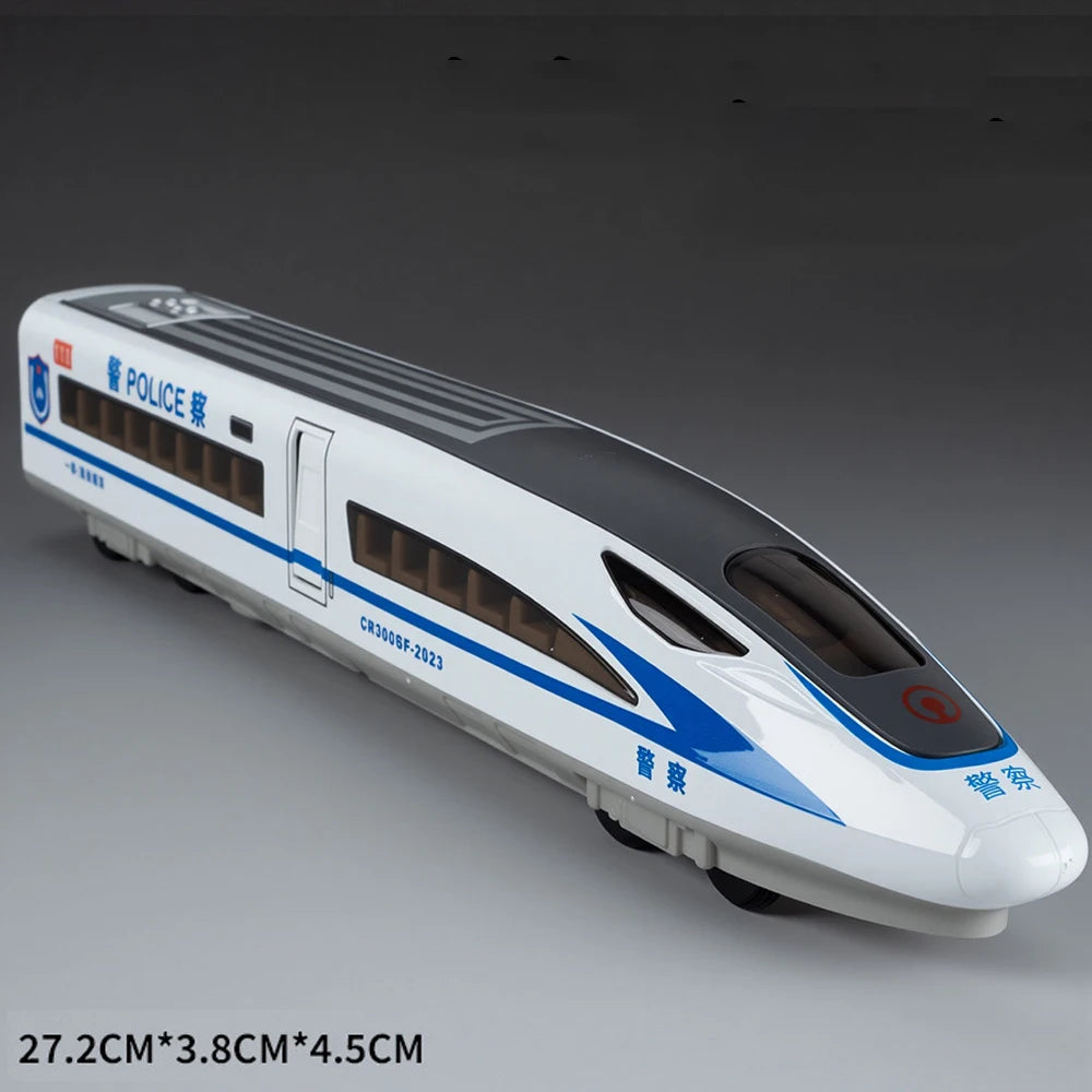 Scale 1:60 FuXing High-speed Railway Model Toy Car Remote Control Electric Simulation Voice Announcements Train Sound Light Gift