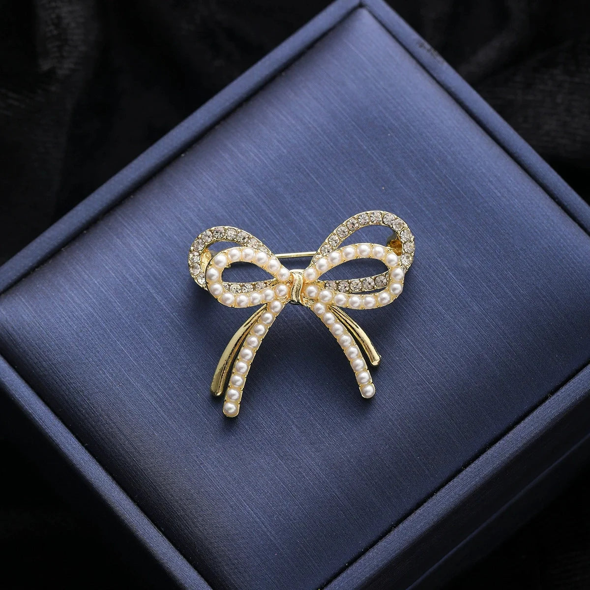 1Pc Fashion Exquisite Bow Brooch Romantic Elegant Pin Charm Trendy Jewelry Accessories Party Birthday Festival Gift Decoration