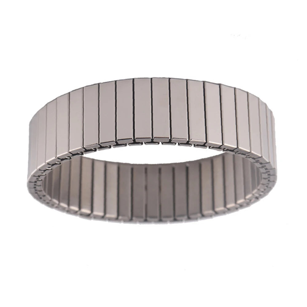 Pulsera Hombre Elastic Bracelet Acier Inoxydable Homme Stainless Steel men's Jewelry Wristband bangles armbanden bracciale uomo