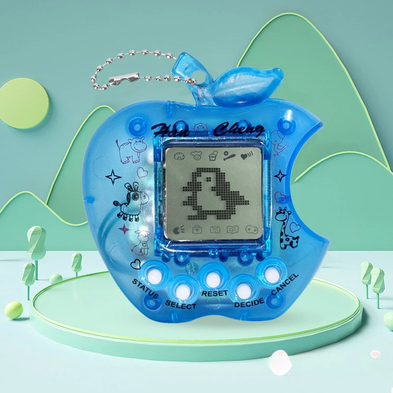 Virtual Pet Tamagotchi Toy in Russian Original German Spanish Polish Electronic Animals Kid Play Game Boy Pixel Pendant Keychain