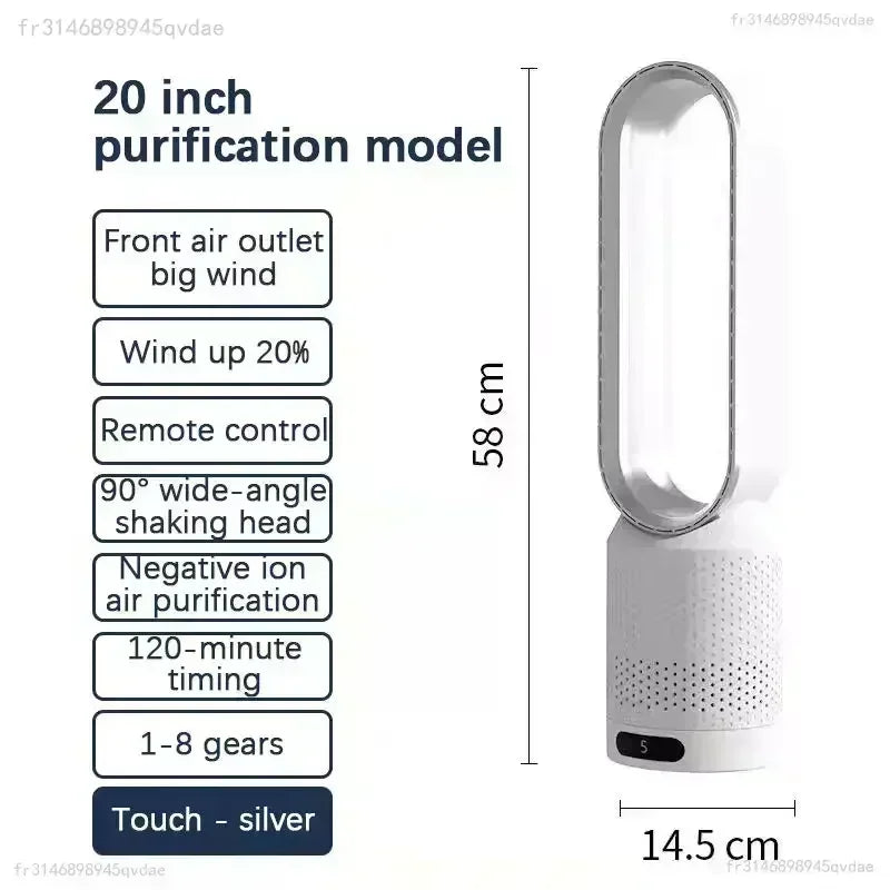Bladeless Fan: More Freshness, Less Noise, 100% Safety
