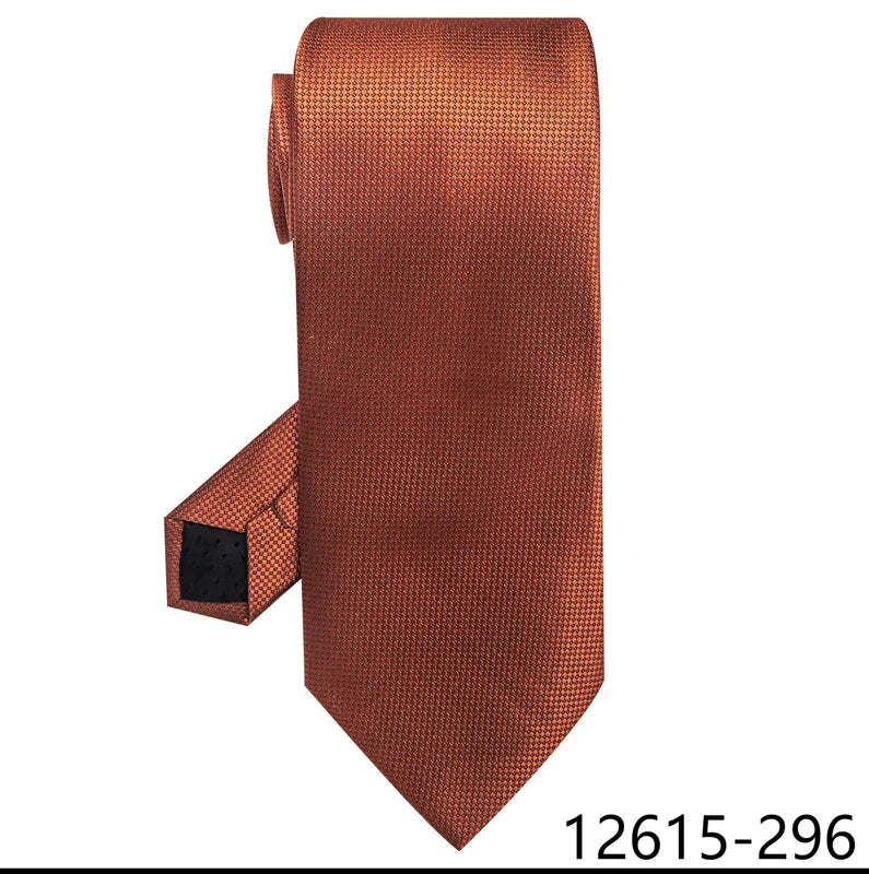 Top Grade Classic 8 cm Silk Tie Black Solid Gravatas For Men Suit Accessories Fit Wedding Workplace Birthday Gift