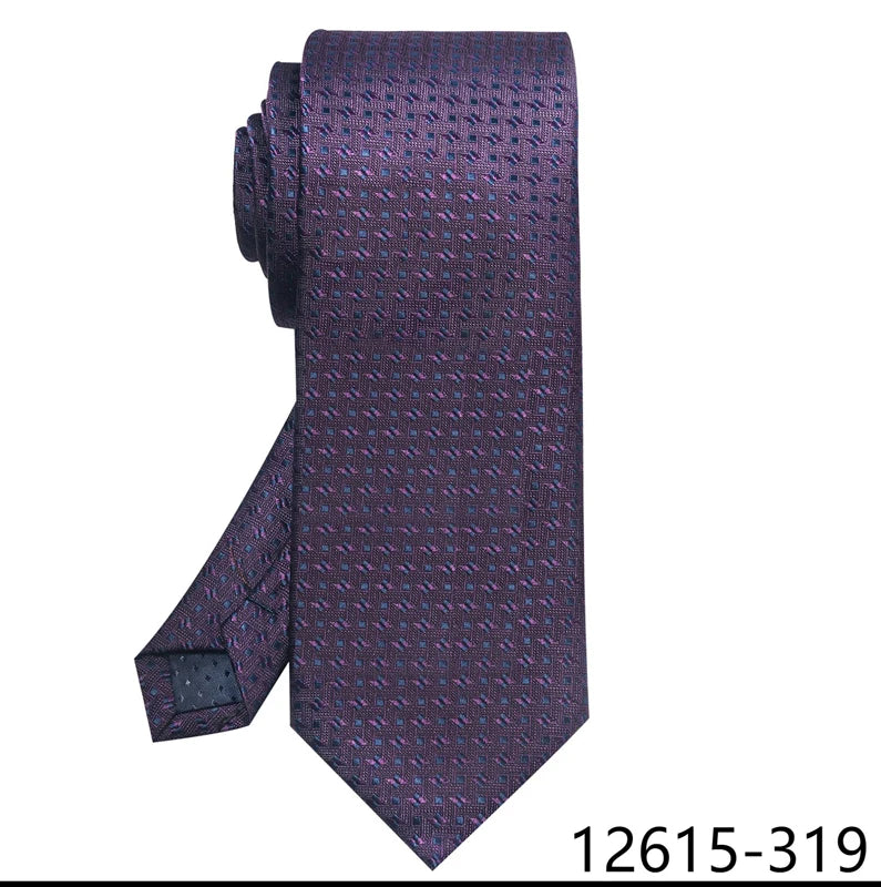 Top Grade Classic 8 cm Silk Tie Black Solid Gravatas For Men Suit Accessories Fit Wedding Workplace Birthday Gift
