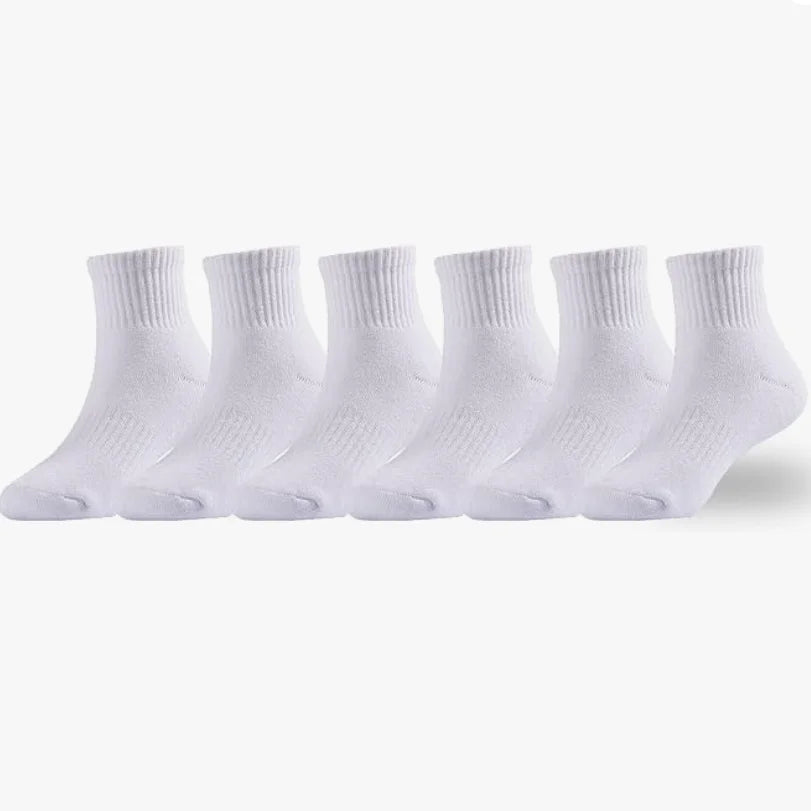Men's must-have cotton dress socks, classic - cushioned athletic comfort for both casual and sporty use