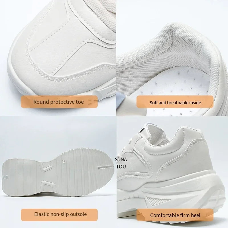 Chunky Sneakers Fashion Men Shoes Brand White Male Casual Shoes Autumn Platform Vulcanized Shoes Zapato Para Hombre 2025 New Hot
