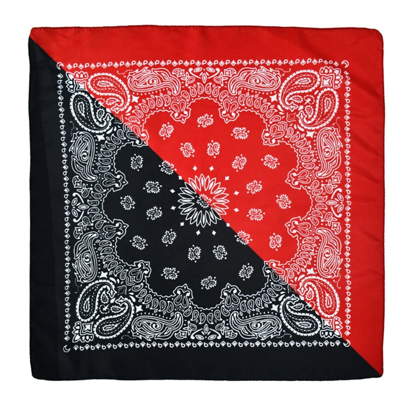 Fashion Hip Hop Printed Bandana Of Man Women Outdoor Headbands Hair Band Wrist Wraps Hair Scarves High Quality Hair Accessories