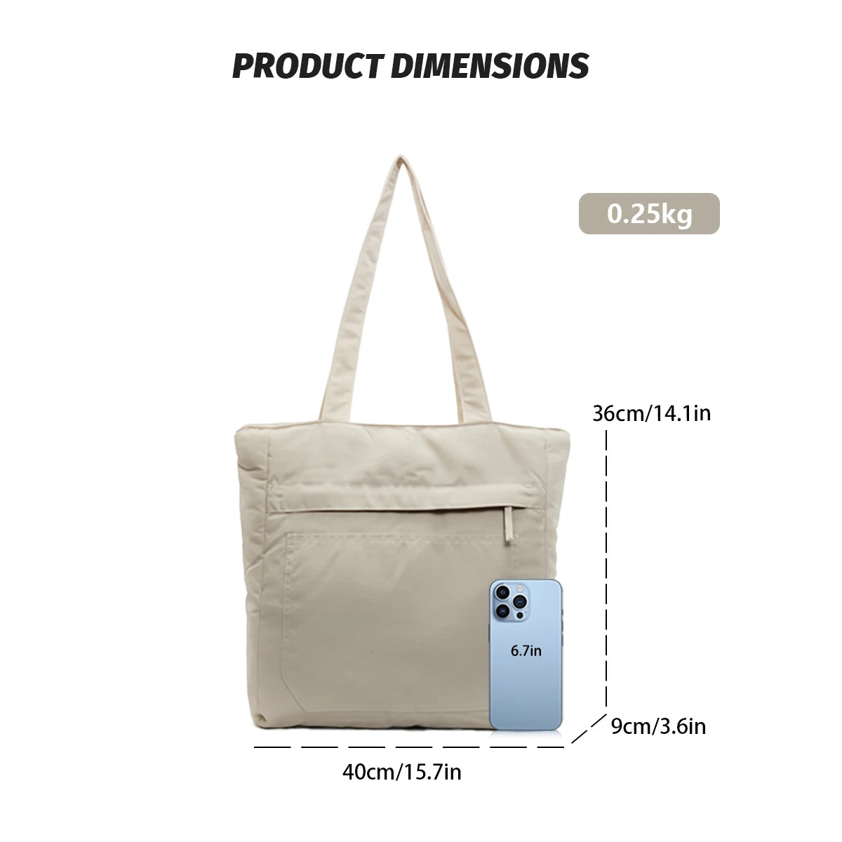 Large-Capacity Tote Canvas Bag for Work and Outings, Good-Looking Work Clothing, Versatile Student Bag, Shoulder Bag, Satchel Tote Bag, Shopping, Playing and Class