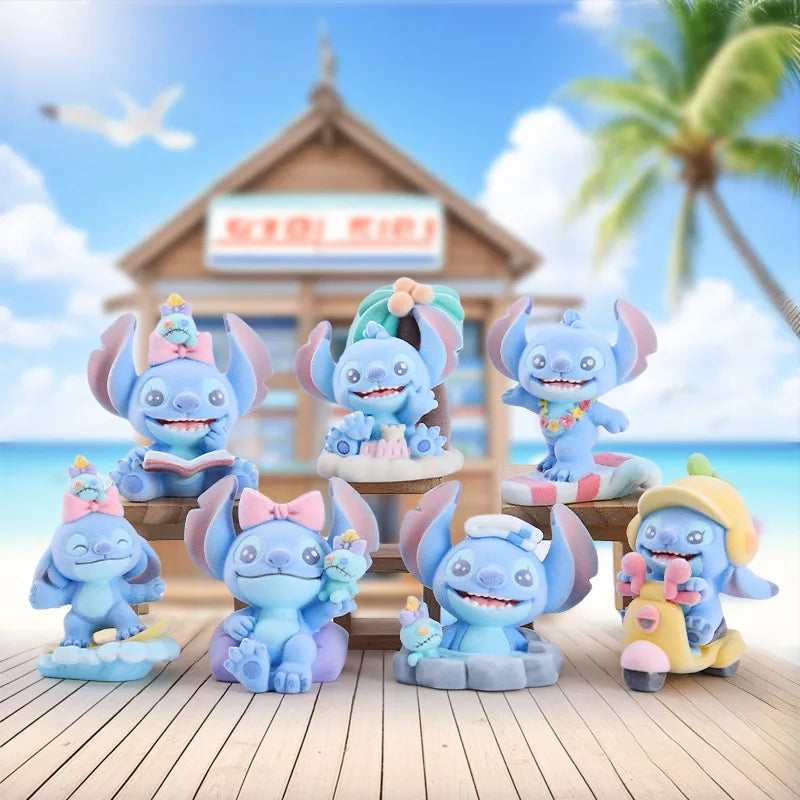 Bizarre And Quirky Little Stitch Blind Box Cute Surprise Toys Gifts For Friends Decompression Tools Desktop Ornament Mystery Box
