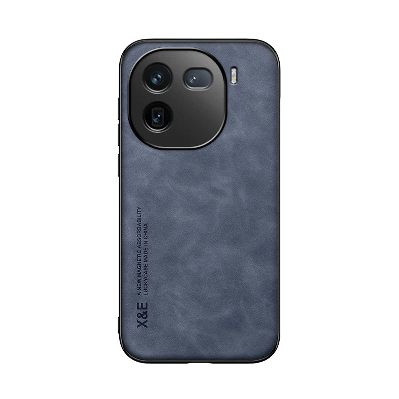 For Vivo iQOO 12 Чехол для Skin Feel Shockproof Matte Leather Case Soft Back Cover For Vivo iQOO 12 Coque Fundas Capa