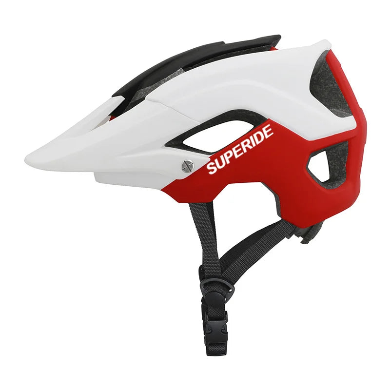 SUPERIDE In-mold DH MTB Bicycle Helmet Sports Anti-impact Road Mountain Bike Helmet Men Women Riding Cycling Helmet