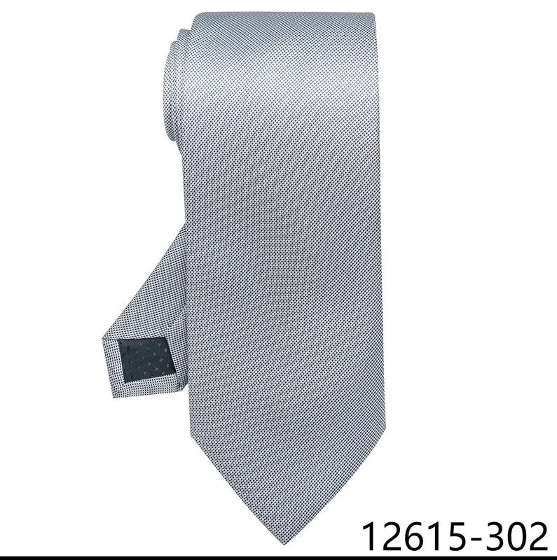 Top Grade Classic 8 cm Silk Tie Black Solid Gravatas For Men Suit Accessories Fit Wedding Workplace Birthday Gift