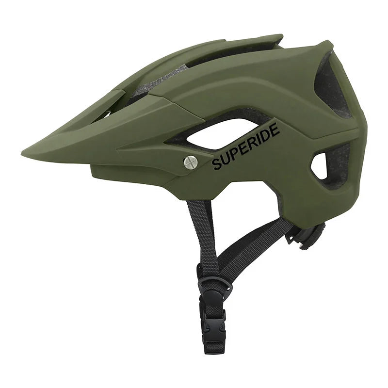 SUPERIDE In-mold DH MTB Bicycle Helmet Sports Anti-impact Road Mountain Bike Helmet Men Women Riding Cycling Helmet