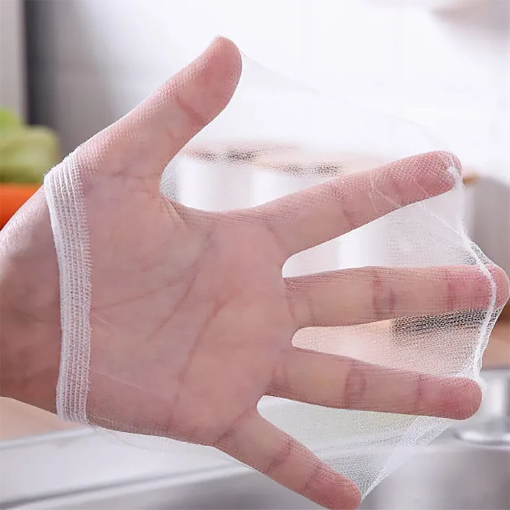 Disposable Kitchen Sink Mesh Garbage Bags – 50-200 Pcs