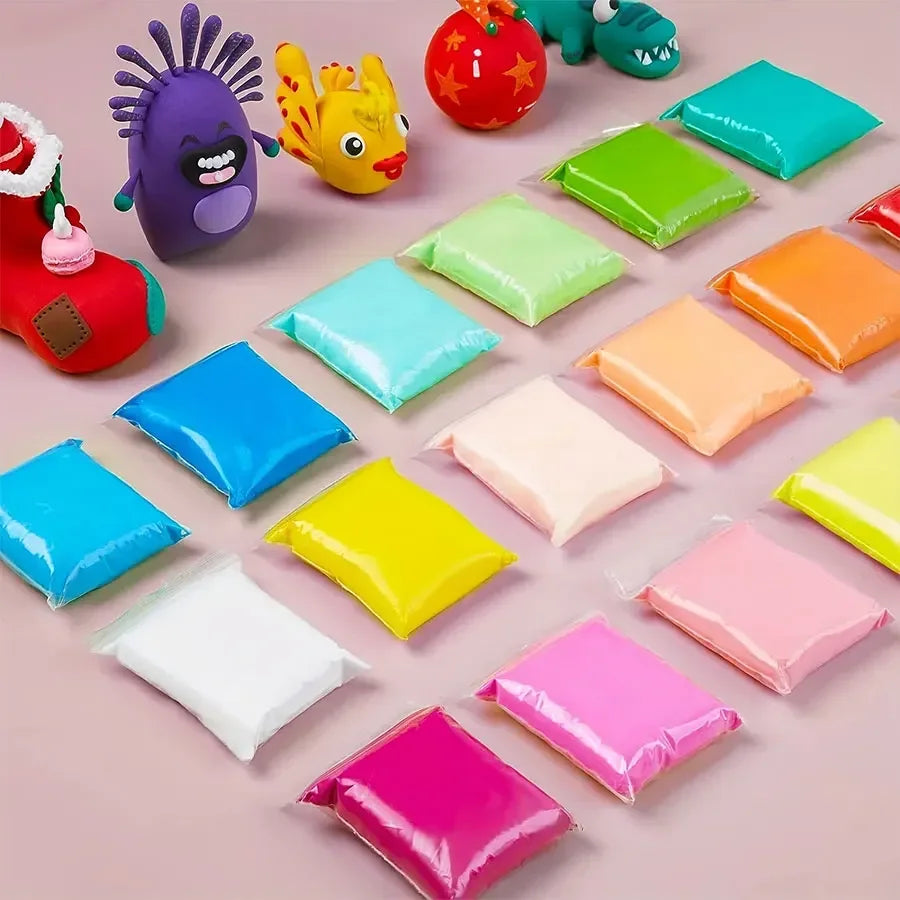36-Color Children's Ultra-Light Clay Set, Suitable ForChildren'S Handicrafts, DiyHandmade Gifts AndChildren's Art Diy.