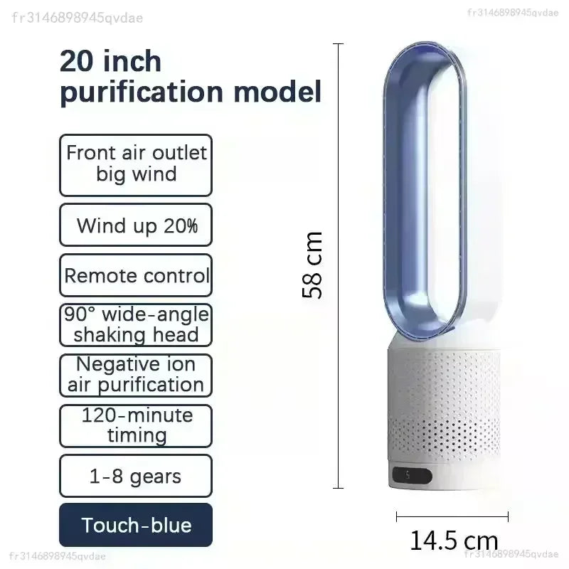 Bladeless Fan: More Freshness, Less Noise, 100% Safety