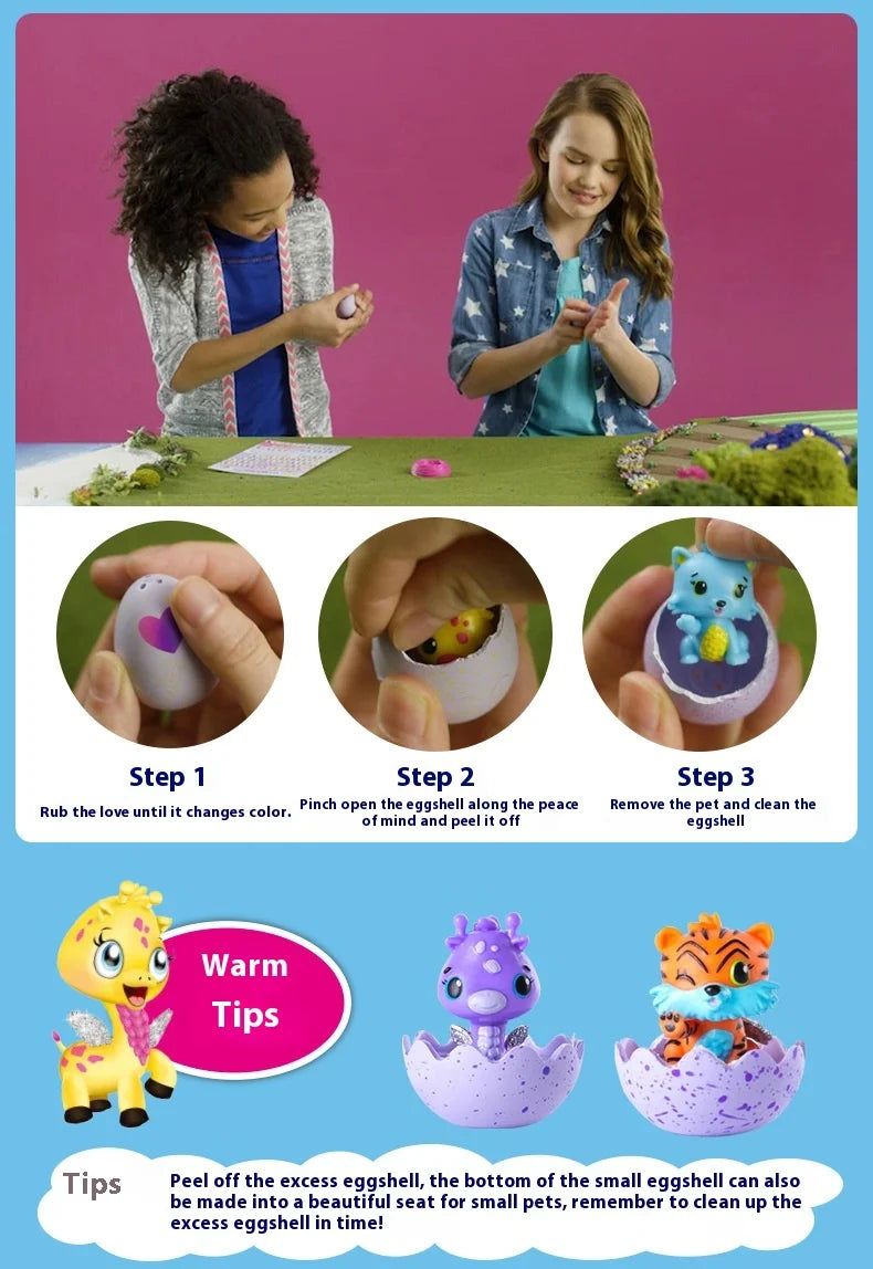 Original Hatchimals CollEGGtibles Hatchery Pet Pixies Collectible Doll Egg Playset Hatchtopla Life Cute Pet Model Set Girls Toys