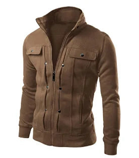 Hoodie Fleece Cardigan Hooded Coat Men's Hoodies Sweatshirts Pullover For Male Hoody Sweatshirt