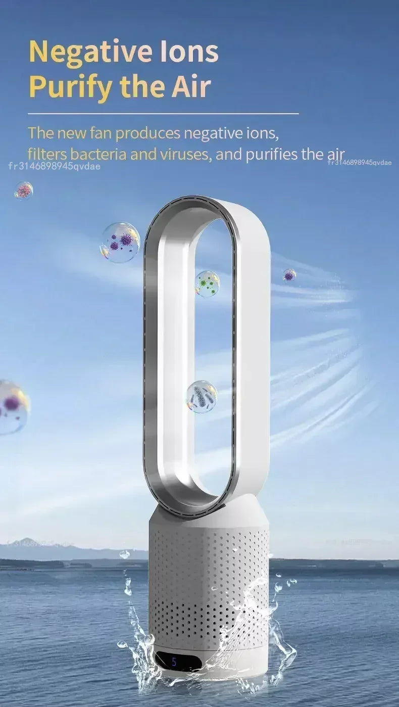Bladeless Fan: More Freshness, Less Noise, 100% Safety