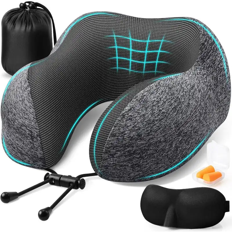 Memory Foam Travel Pillow – Comfort for Long Journeys