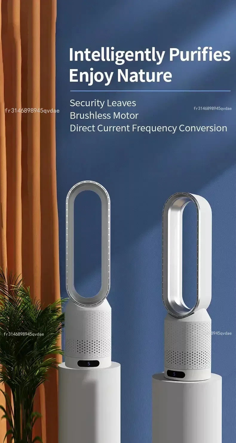 Bladeless Fan: More Freshness, Less Noise, 100% Safety