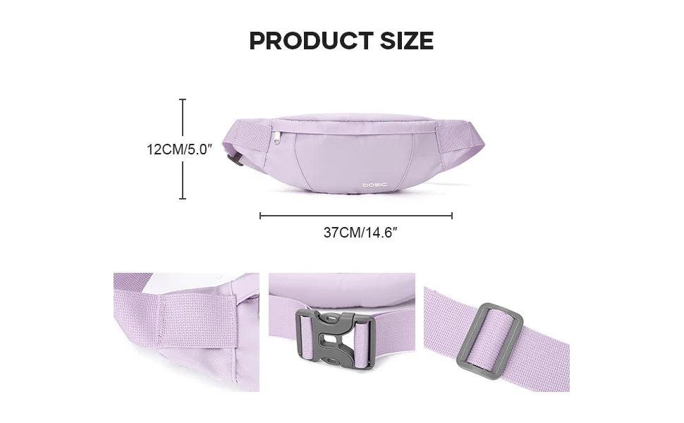 Fashion Running Waist Bag Waterproof Sports Belt Pouch Mobile Phone Case Cycling Bag Men Women Fanny Pack Gym Running Jogging Ba