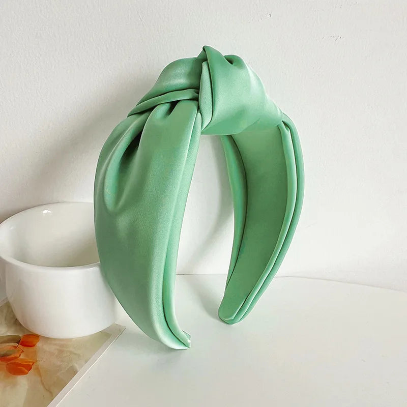 Knotted Velvet Bezel Women Headband Girls Fashion knit Hair Bands Soft Bath Hairband Headwear Hair Rubbers Elastic Hair Bands