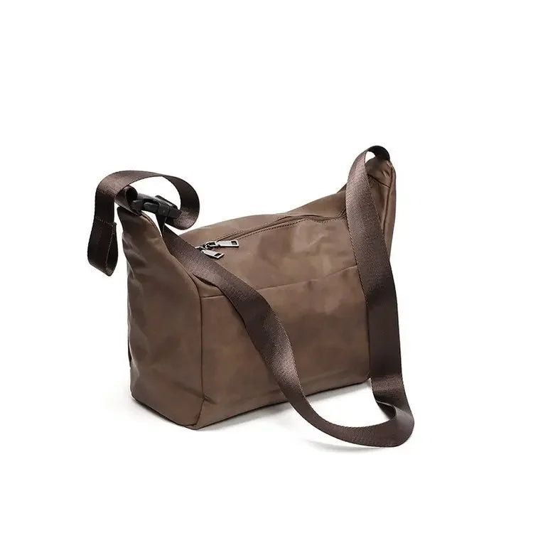 Top Layer Cowhide Men's Business Bag Large Capacity Briefcase Shoulder Bag Other Main Material Handbags And Luggage