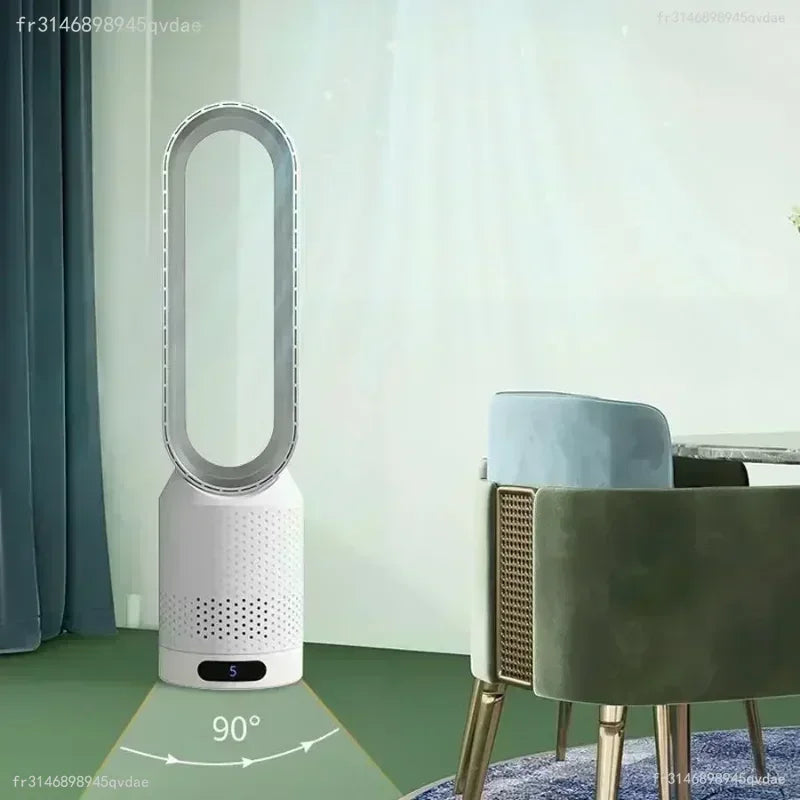 Bladeless Fan: More Freshness, Less Noise, 100% Safety