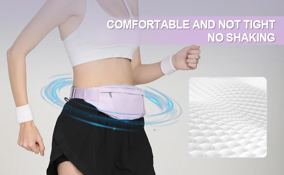 Fashion Running Waist Bag Waterproof Sports Belt Pouch Mobile Phone Case Cycling Bag Men Women Fanny Pack Gym Running Jogging Ba