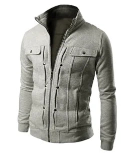 Hoodie Fleece Cardigan Hooded Coat Men's Hoodies Sweatshirts Pullover For Male Hoody Sweatshirt