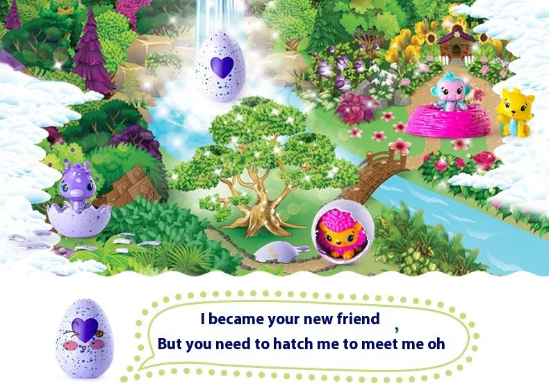 Original Hatchimals CollEGGtibles Hatchery Pet Pixies Collectible Doll Egg Playset Hatchtopla Life Cute Pet Model Set Girls Toys