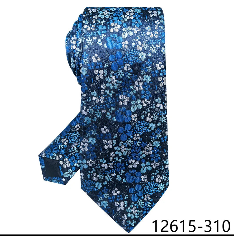 Top Grade Classic 8 cm Silk Tie Black Solid Gravatas For Men Suit Accessories Fit Wedding Workplace Birthday Gift
