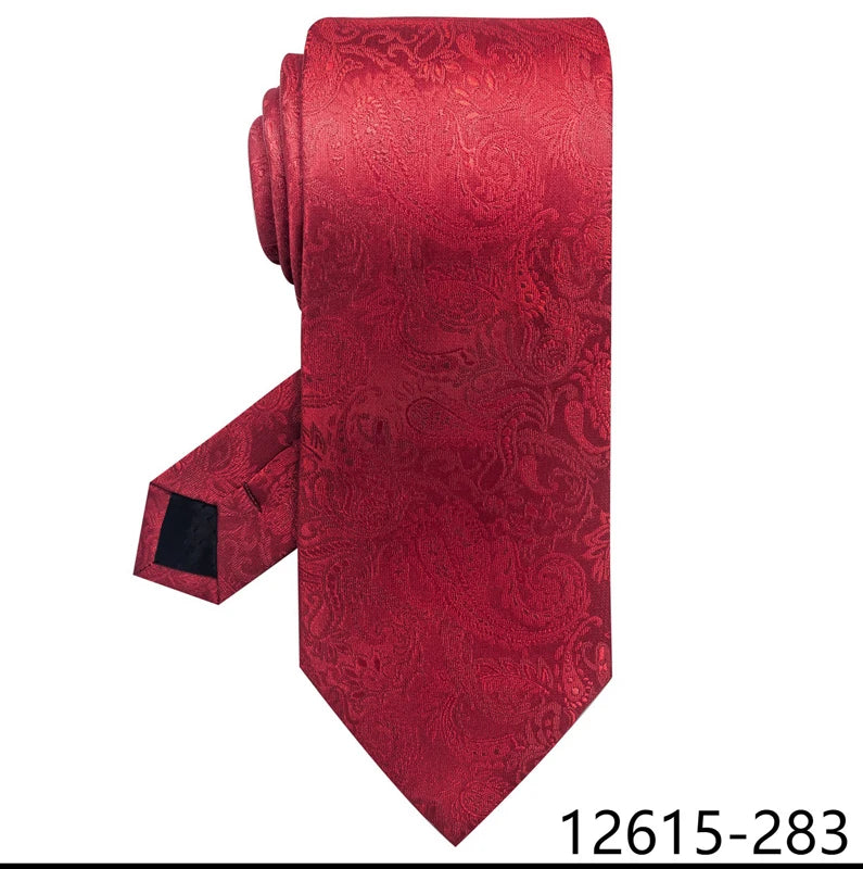Top Grade Classic 8 cm Silk Tie Black Solid Gravatas For Men Suit Accessories Fit Wedding Workplace Birthday Gift