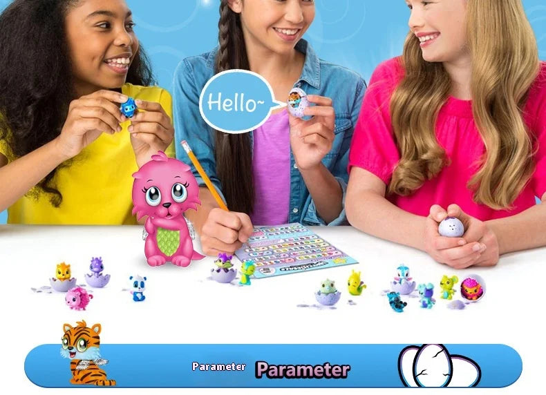 Original Hatchimals CollEGGtibles Hatchery Pet Pixies Collectible Doll Egg Playset Hatchtopla Life Cute Pet Model Set Girls Toys