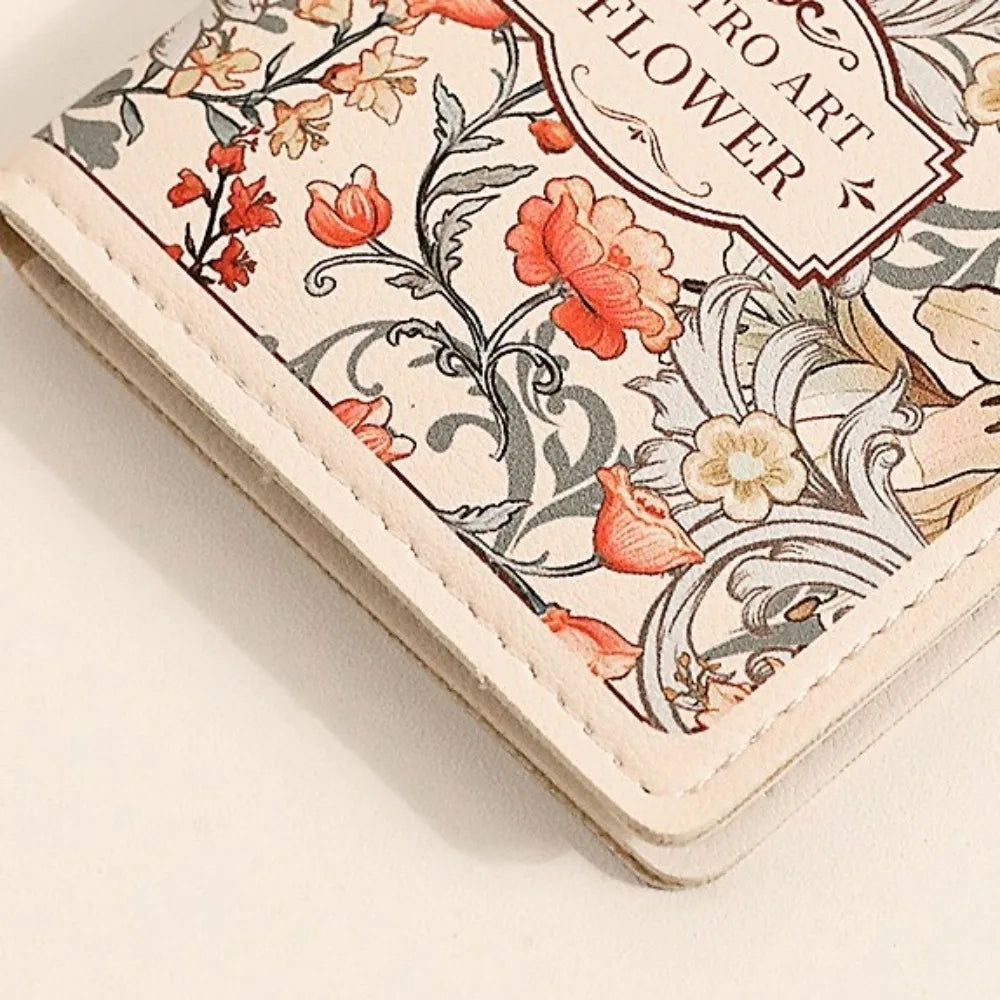 New Large Capacity Coin Purse Waterproof PU Leather Mini Wallets Lightweight Business Card Case Women