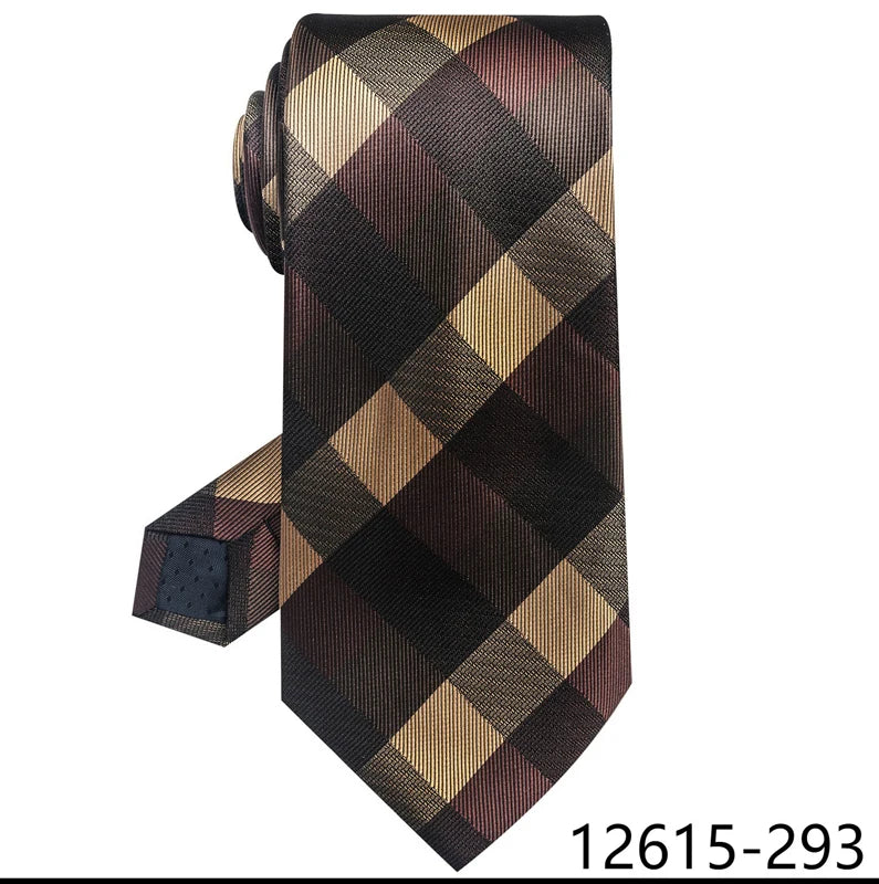 Top Grade Classic 8 cm Silk Tie Black Solid Gravatas For Men Suit Accessories Fit Wedding Workplace Birthday Gift