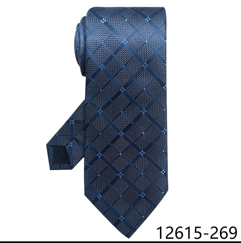 Top Grade Classic 8 cm Silk Tie Black Solid Gravatas For Men Suit Accessories Fit Wedding Workplace Birthday Gift