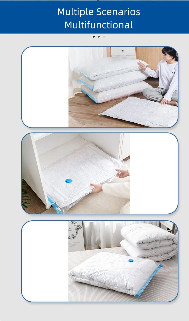 Say Goodbye to Clutter – Ultimate Vacuum Storage Bags for a Tidy Home!