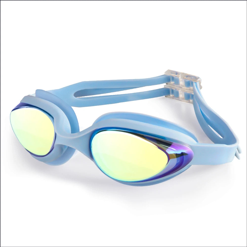 Swimming Goggles Anti Fog Swim Glasses for Men Women Waterproof Diving Goggles Adjustable Swim Glasses Underwater Sport Eyewear