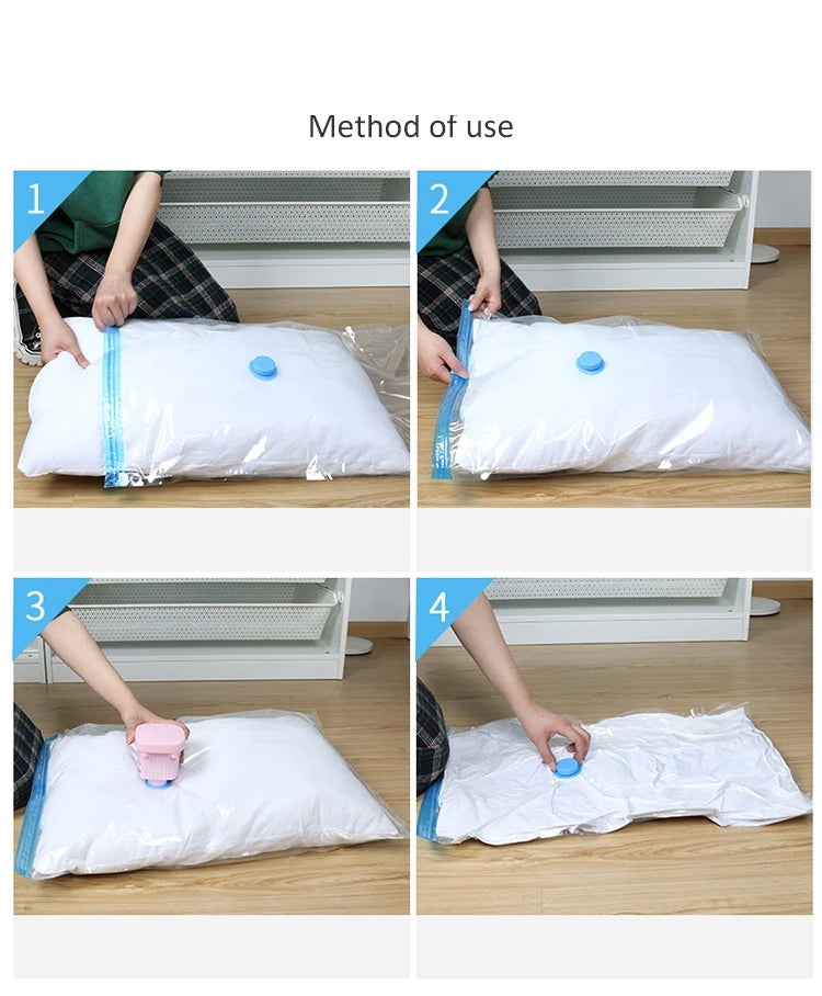 Say Goodbye to Clutter – Ultimate Vacuum Storage Bags for a Tidy Home!