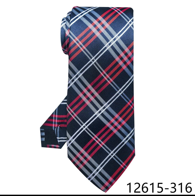Top Grade Classic 8 cm Silk Tie Black Solid Gravatas For Men Suit Accessories Fit Wedding Workplace Birthday Gift