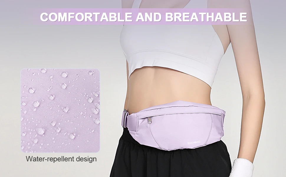 Fashion Running Waist Bag Waterproof Sports Belt Pouch Mobile Phone Case Cycling Bag Men Women Fanny Pack Gym Running Jogging Ba