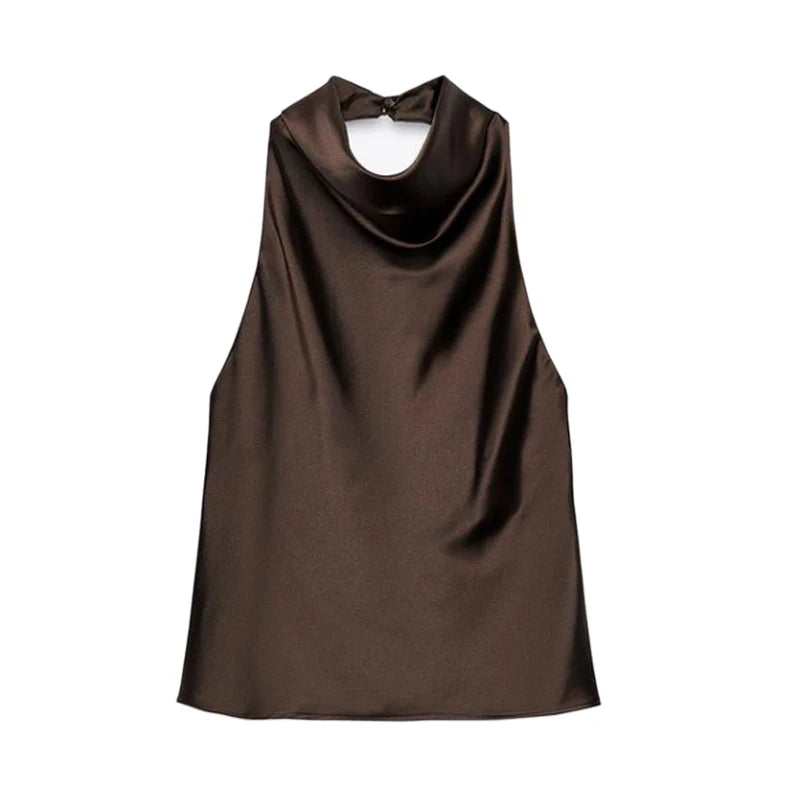 MUJER Halter Top – Sexy &amp; Elegant for Summer