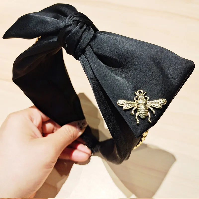 Knotted Velvet Bezel Women Headband Girls Fashion knit Hair Bands Soft Bath Hairband Headwear Hair Rubbers Elastic Hair Bands