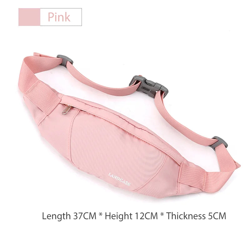 Fashion Running Waist Bag Waterproof Sports Belt Pouch Mobile Phone Case Cycling Bag Men Women Fanny Pack Gym Running Jogging Ba