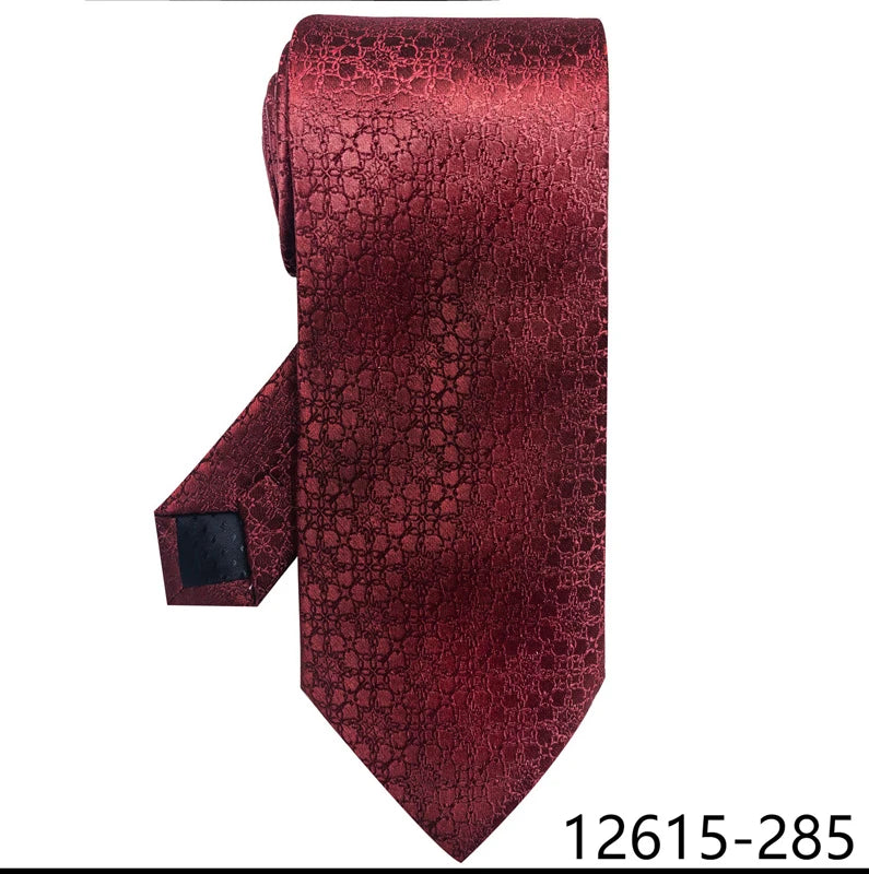 Top Grade Classic 8 cm Silk Tie Black Solid Gravatas For Men Suit Accessories Fit Wedding Workplace Birthday Gift