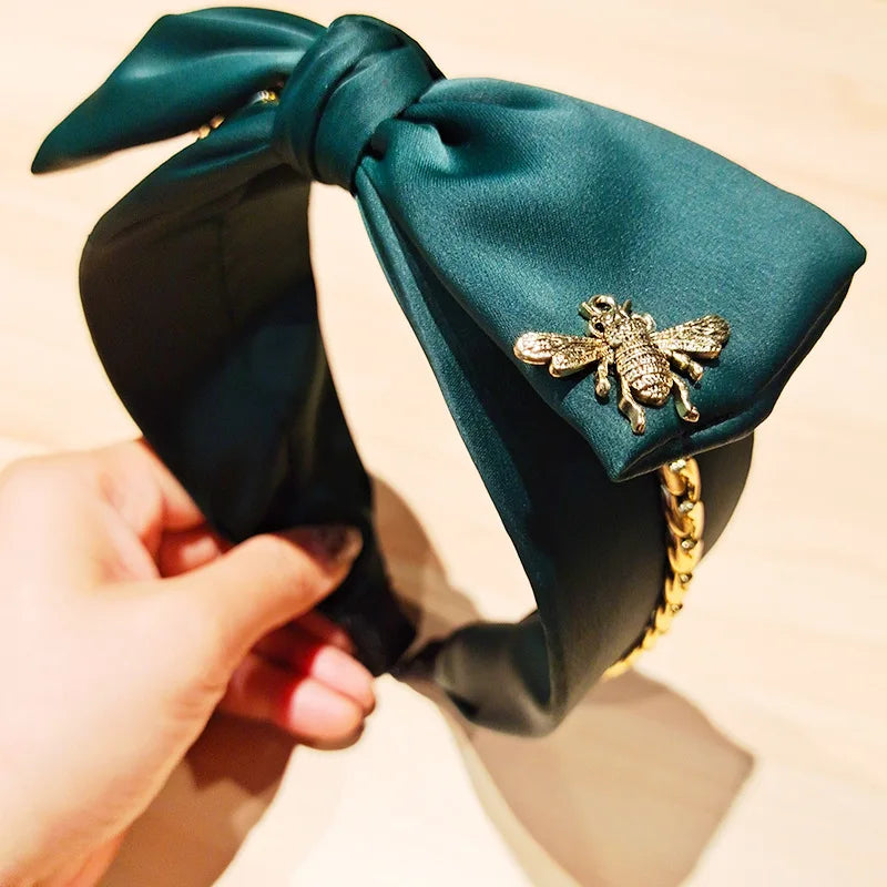 Knotted Velvet Bezel Women Headband Girls Fashion knit Hair Bands Soft Bath Hairband Headwear Hair Rubbers Elastic Hair Bands