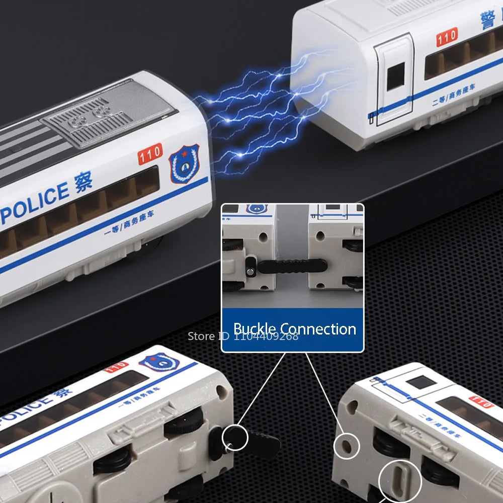 Scale 1:60 FuXing High-speed Railway Model Toy Car Remote Control Electric Simulation Voice Announcements Train Sound Light Gift